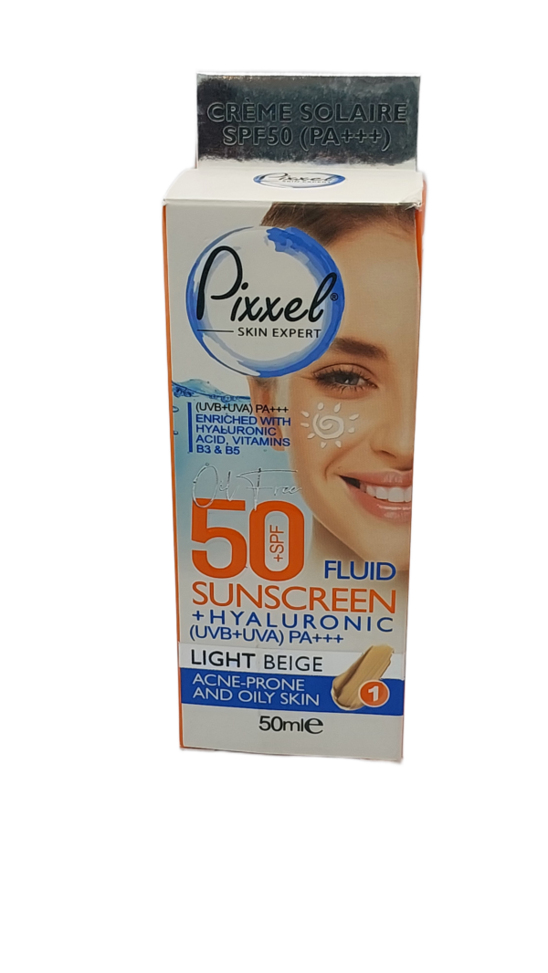 ضد آفتاب فلوئیدی پیکسل شماره 1 (Light Beige)